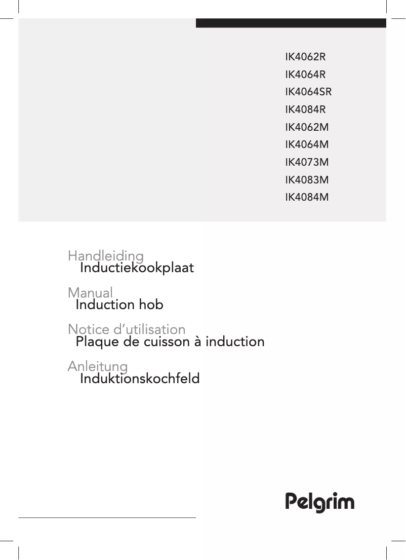 Imagen de la primera página del manual del dispositivo IK4084R