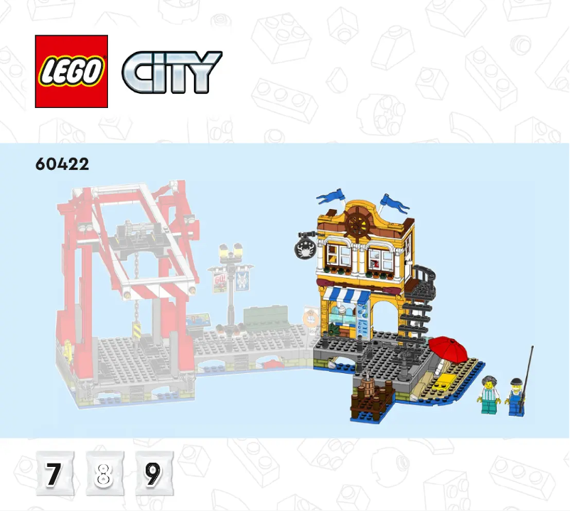 Page 1 de la notice Manuel utilisateur Lego City 60422