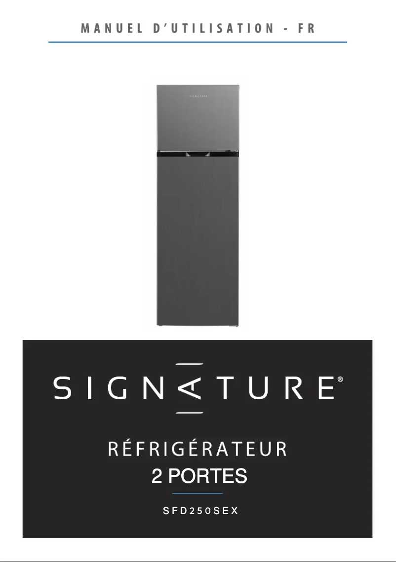 Página 1 del manual Manual de usuario Signature SFD250SEX