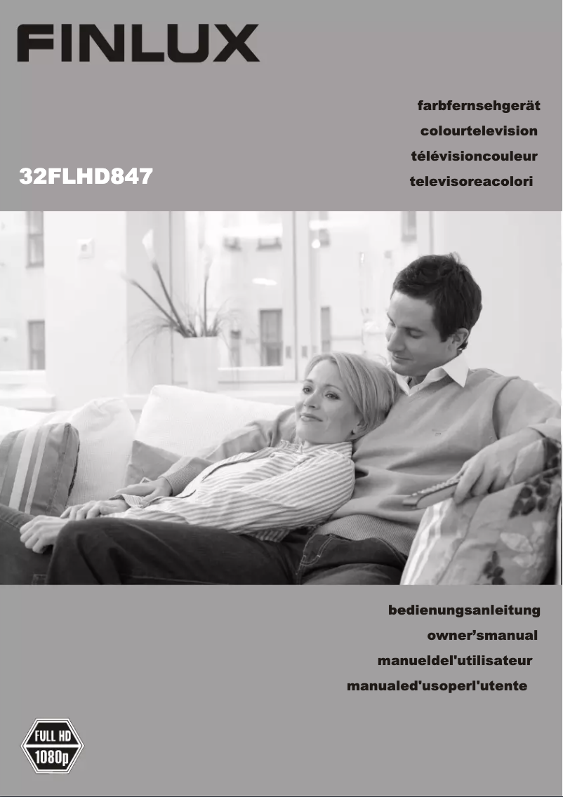 Page n°1 - Manuel utilisateur Finlux 32FLHD847