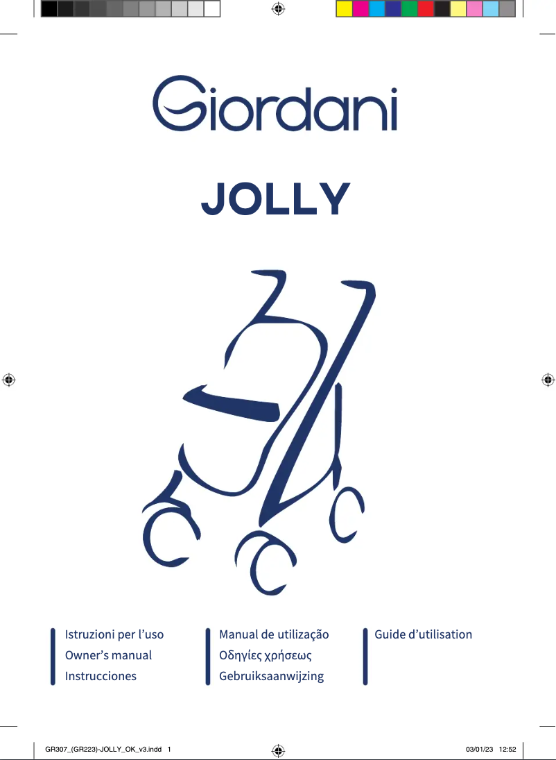 Imagen de la primera página del manual del dispositivo Jolly