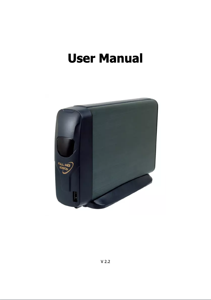 Page 1 de la notice Manuel utilisateur Argosy HV373T