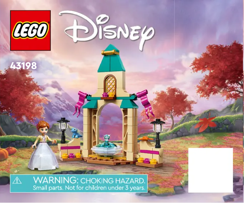 Page n°1 - Consignes visuelles Lego Disney 43198