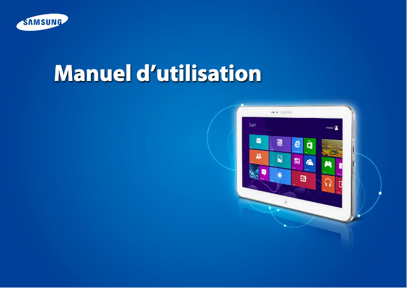Image de la première page du manuel de l'appareil Ativ Tab 3 XE300TZC