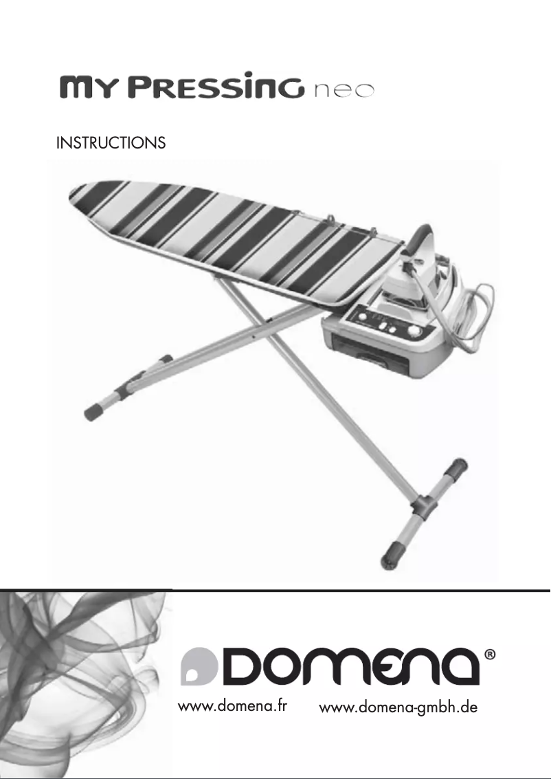 Page 1 de la notice Manuel utilisateur Domena My pressing Neo