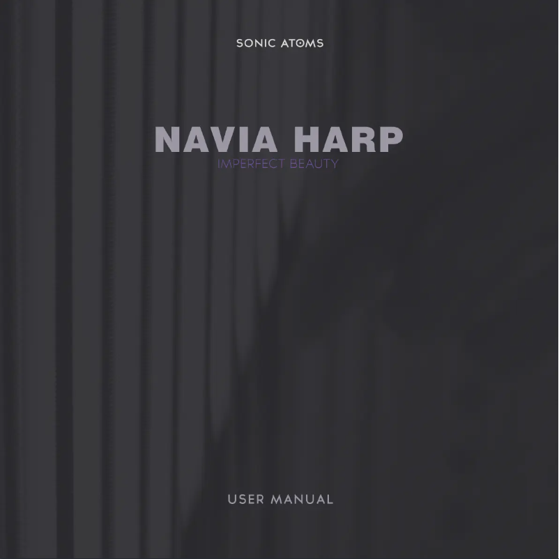 Image de la première page du manuel de l'appareil Navia Harp