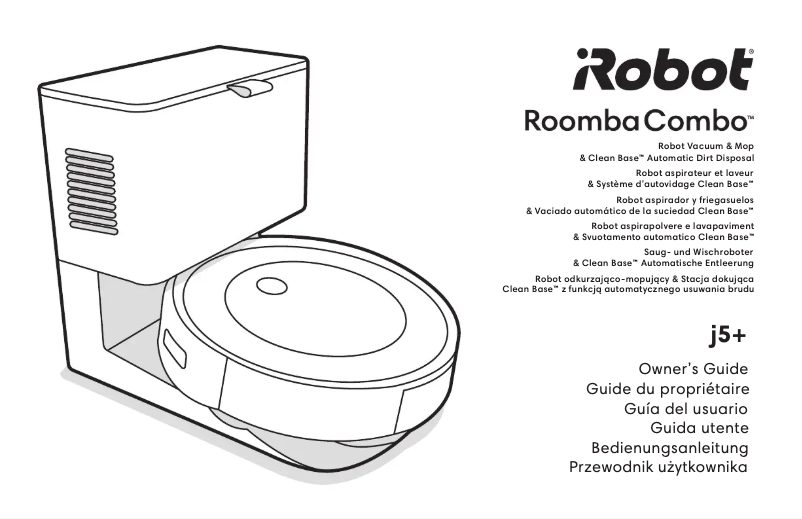 First page image of the manual for Roomba j9
