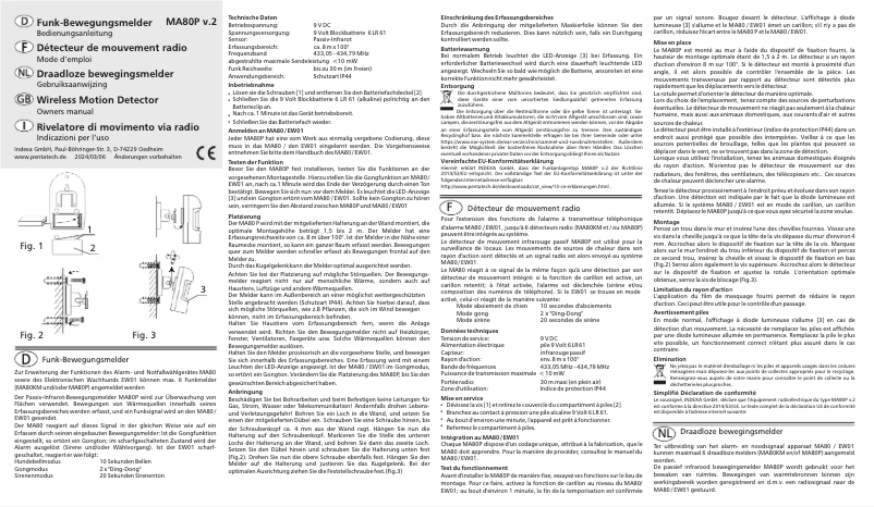 Página 1 del manual Manual de usuario Pentatech MA80P