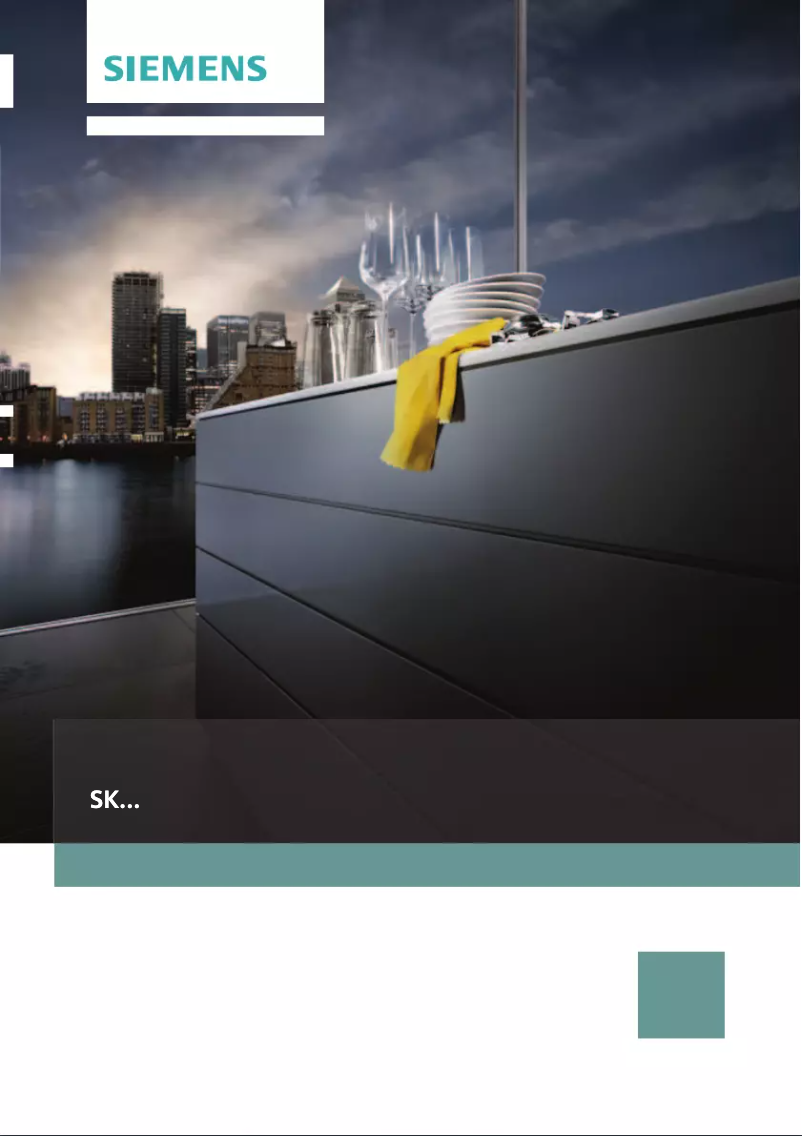 Page 1 de la notice Manuel utilisateur Siemens SK26E821EU