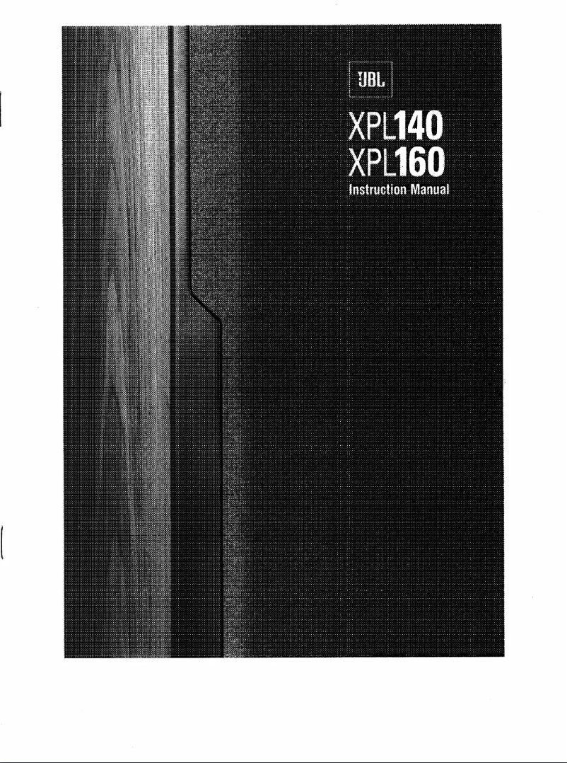 Image de la première page du manuel de l'appareil XPL160