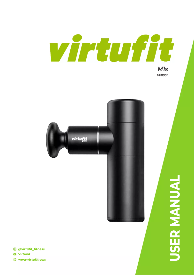 Page n°1 - Manuel utilisateur VirtuFit M1s