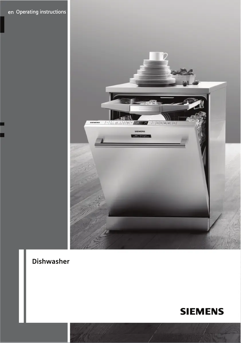 Image de la première page du manuel de l'appareil SN25E880EU