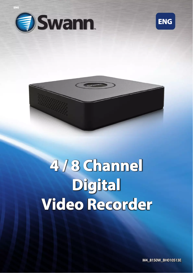 Image de la première page du manuel de l'appareil DVR4-1500