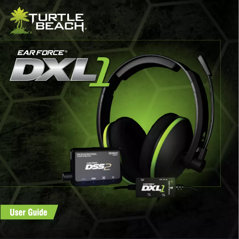 Image de la première page du manuel de l'appareil Ear Force DXL1