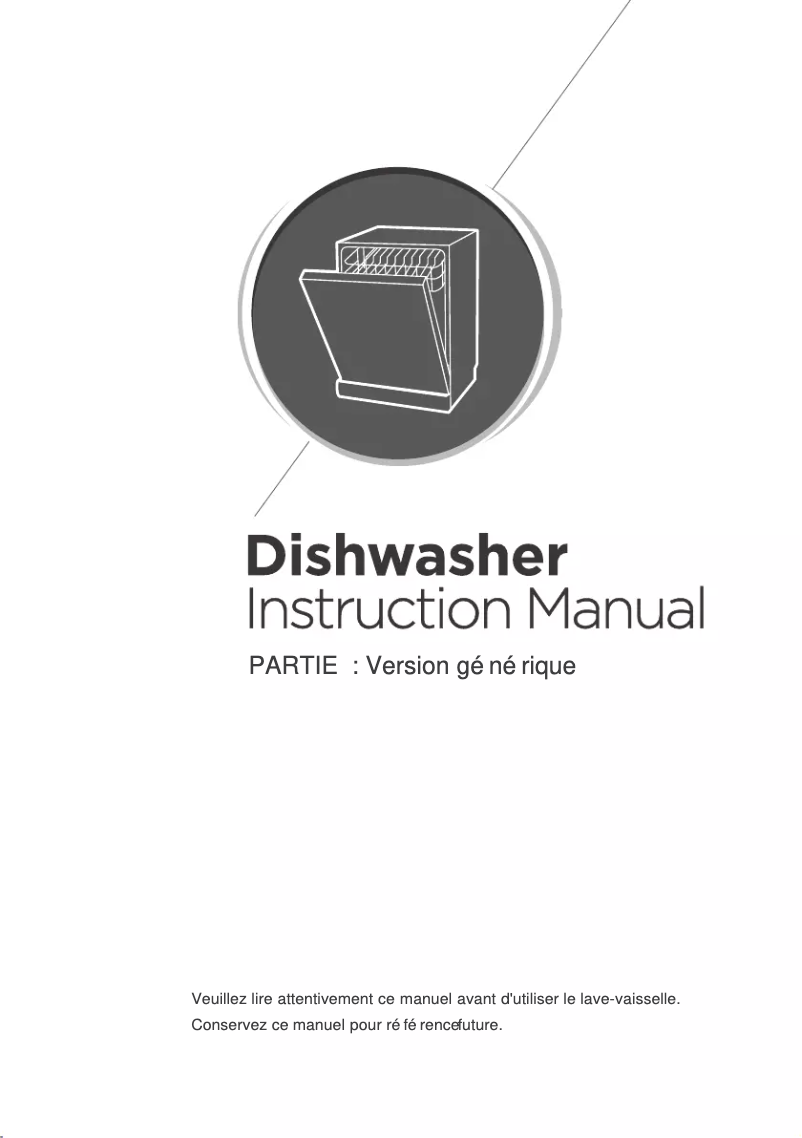Page n°1 - Manuel utilisateur Winia WMW-MD13SS47