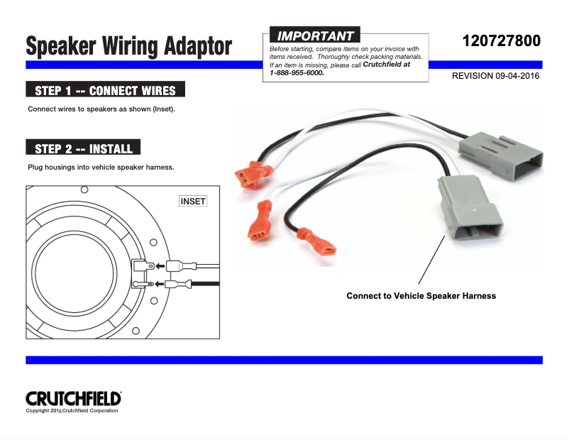 Page n°1 - Manuel utilisateur Metra 72-7800
