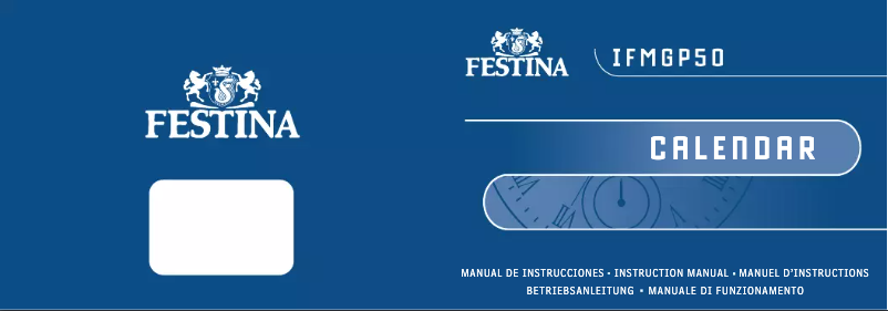 Page 1 de la notice Manuel utilisateur Festina F16275