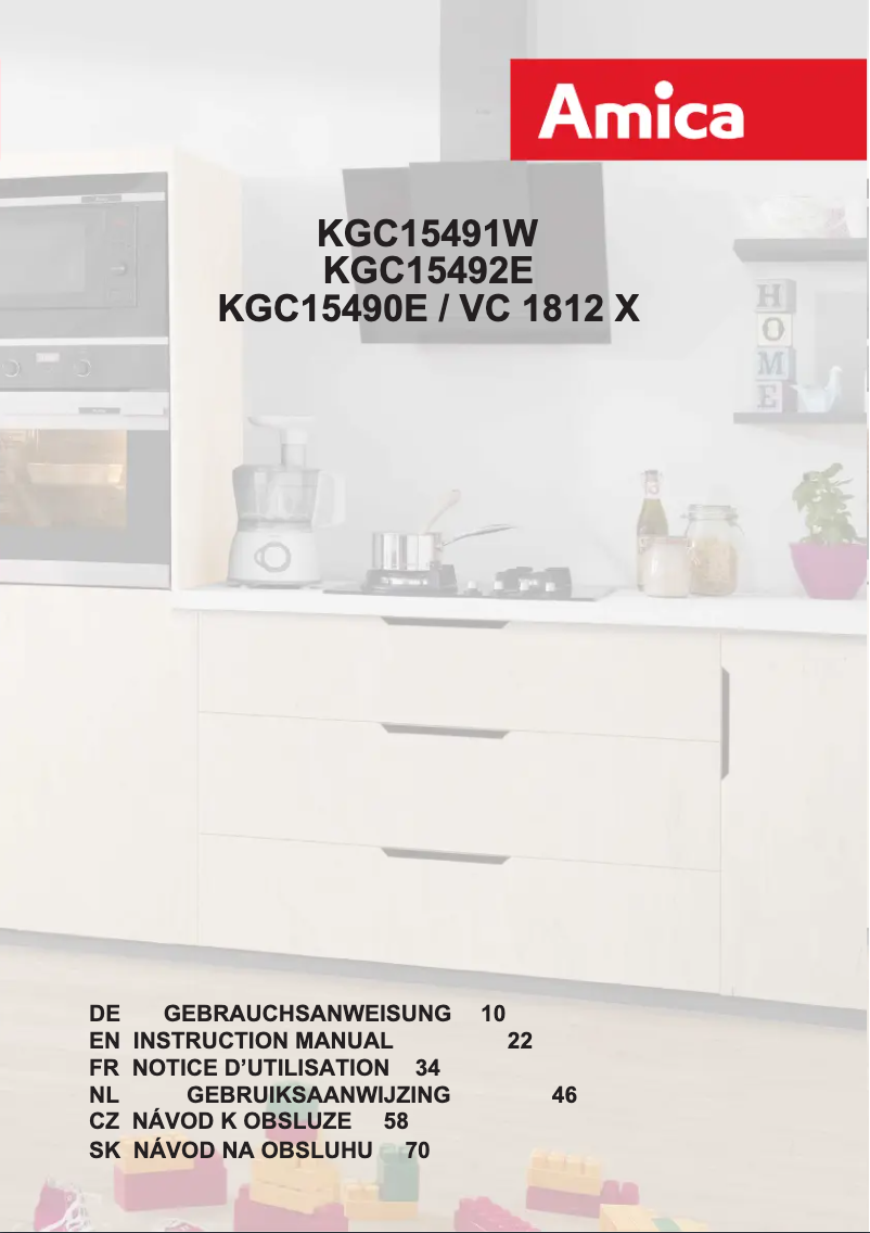 Image de la première page du manuel de l'appareil KGC 15490 E