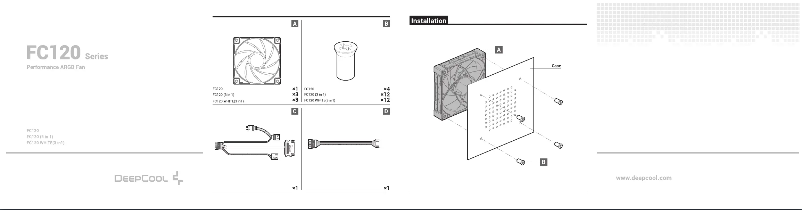 Image de la première page du manuel de l'appareil FC120