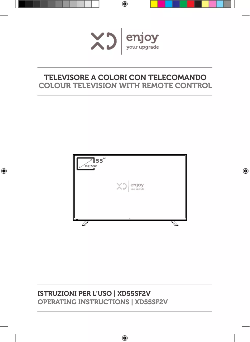 Image de la première page du manuel de l'appareil 55SF2V