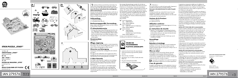 Imagen de la primera página del manual del dispositivo IAN 279576