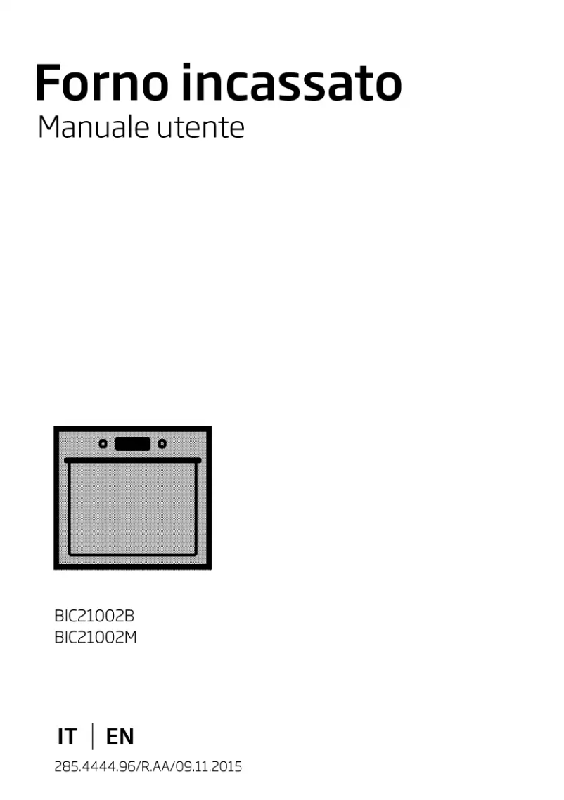 Image de la première page du manuel de l'appareil BIC 21002 M