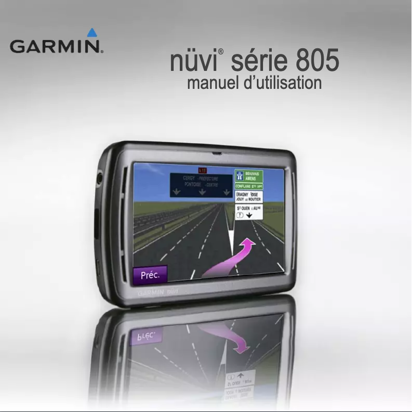 Page n°1 - Manuel utilisateur Garmin nüvi 885T