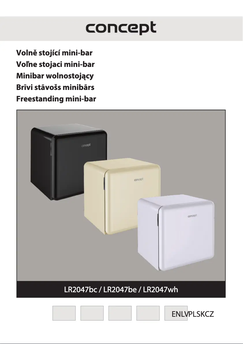 Page 1 de la notice Manuel utilisateur Concept LR2047WH