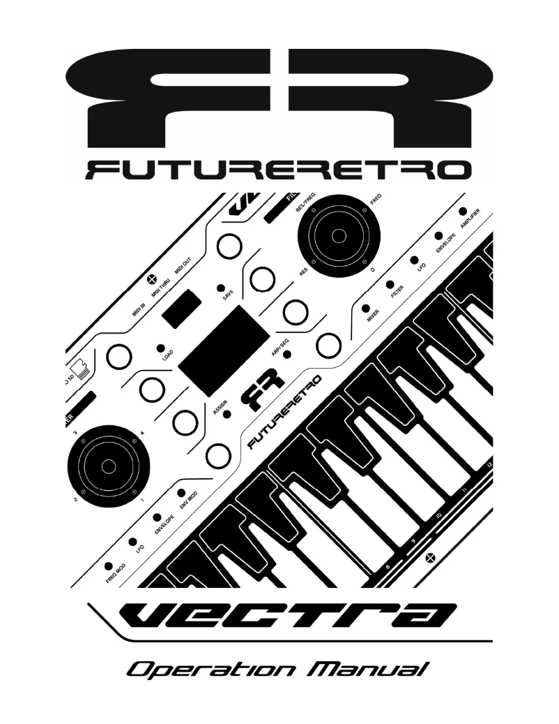 Page 1 de la notice Manuel utilisateur Future Retro Vectra