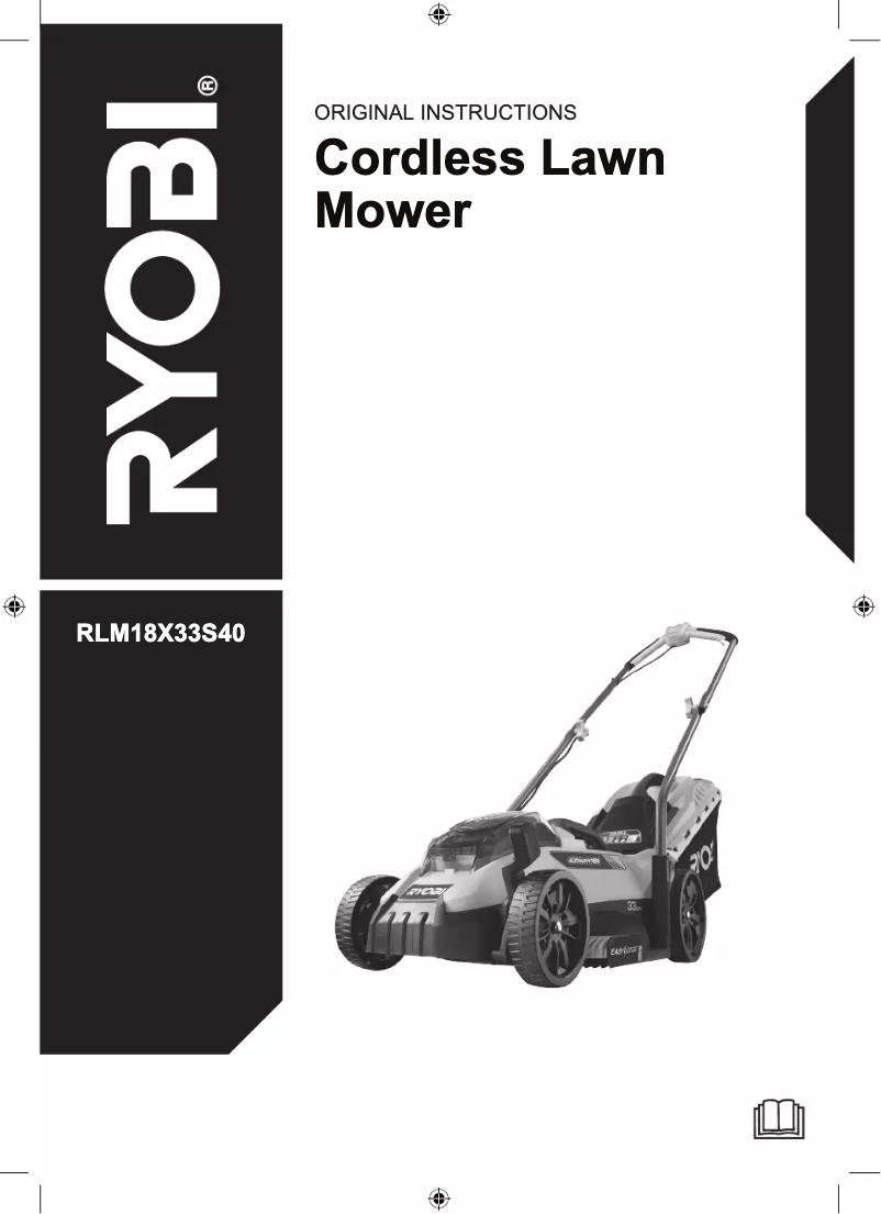 Page n°1 - Manuel utilisateur RYOBI RLM18X33S40