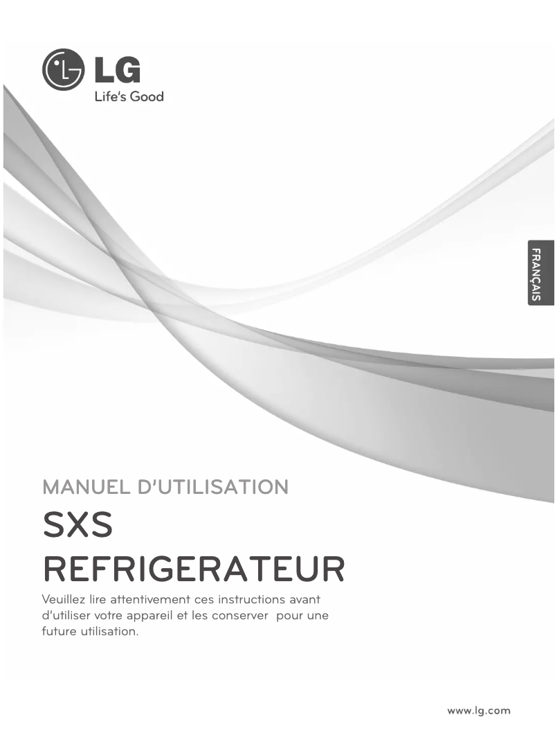 Image de la première page du manuel de l'appareil GS9366NSFZ