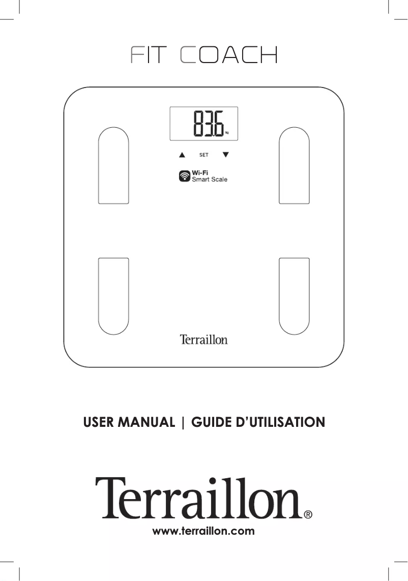 Image de la première page du manuel de l'appareil Fit Coach