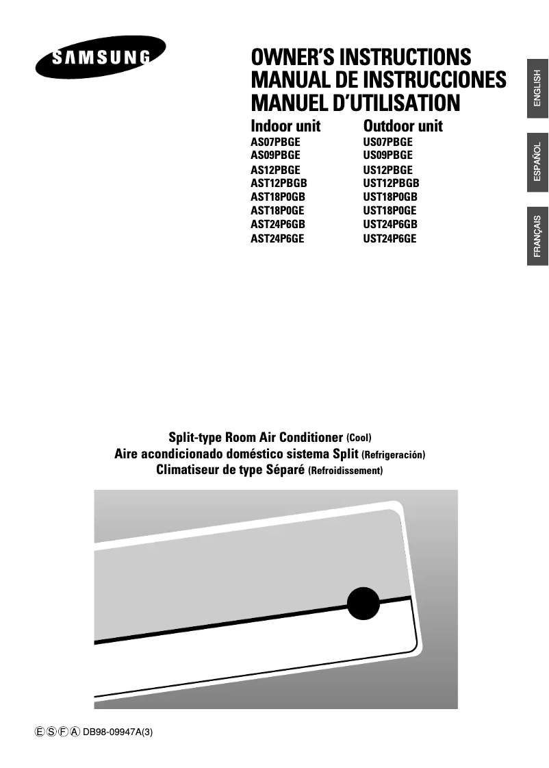 Image de la première page du manuel de l'appareil AST24P6GB