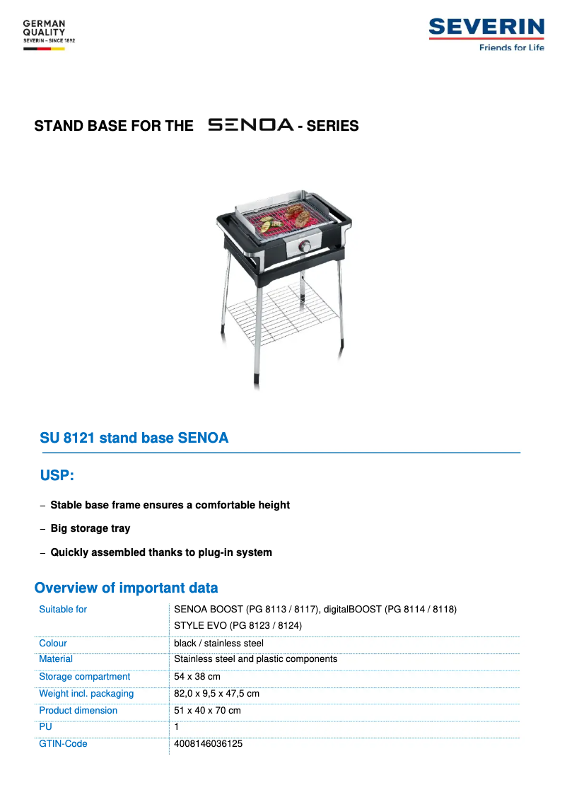 Image de la première page du manuel de l'appareil SU 8121