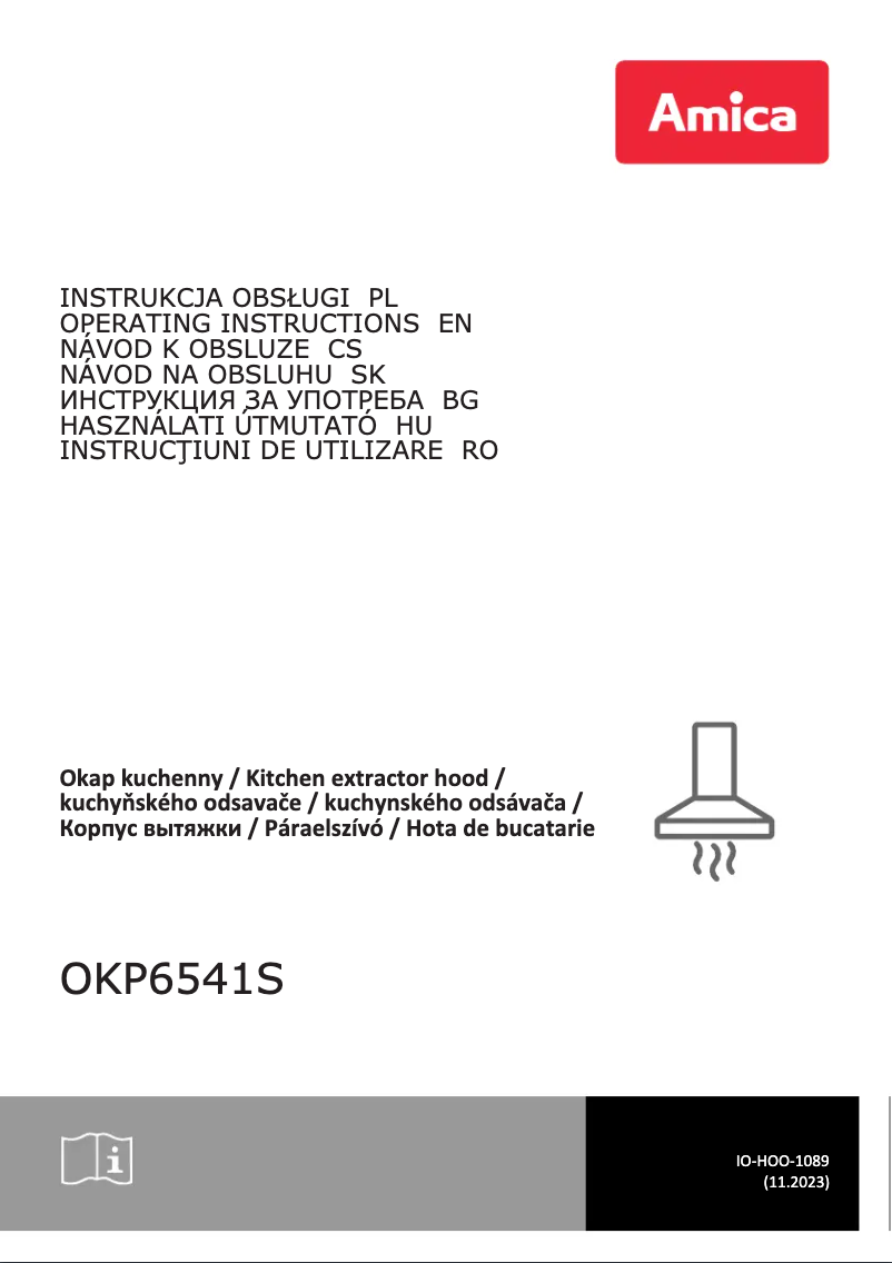 Page n°1 - Manuel utilisateur Amica OKP6541S