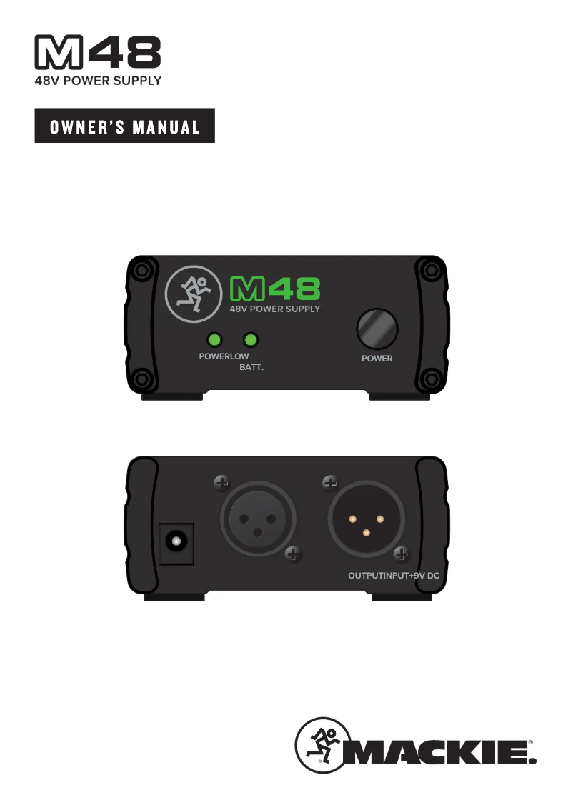 Imagen de la primera página del manual del dispositivo M48