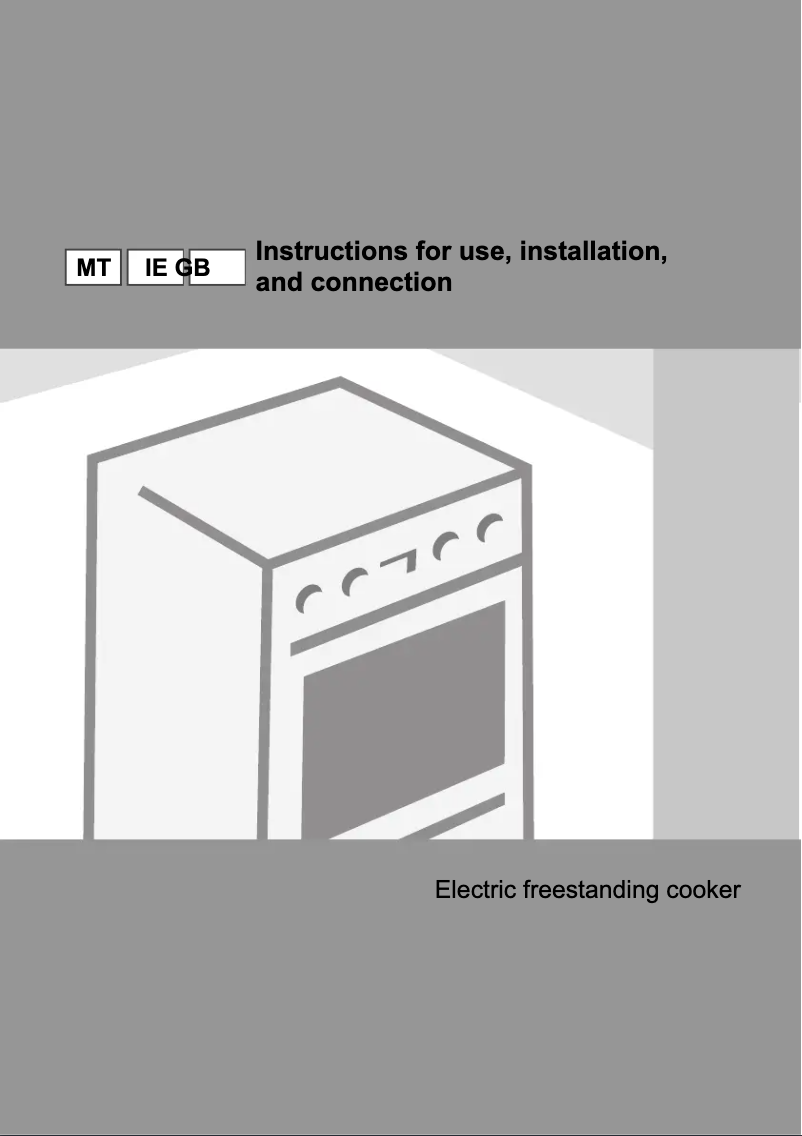 Page n°1 - Manuel utilisateur Gorenje EC 65301 AW