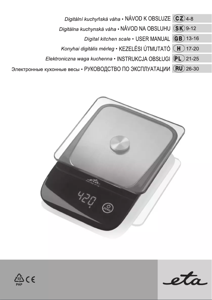 Image de la première page du manuel de l'appareil 3778