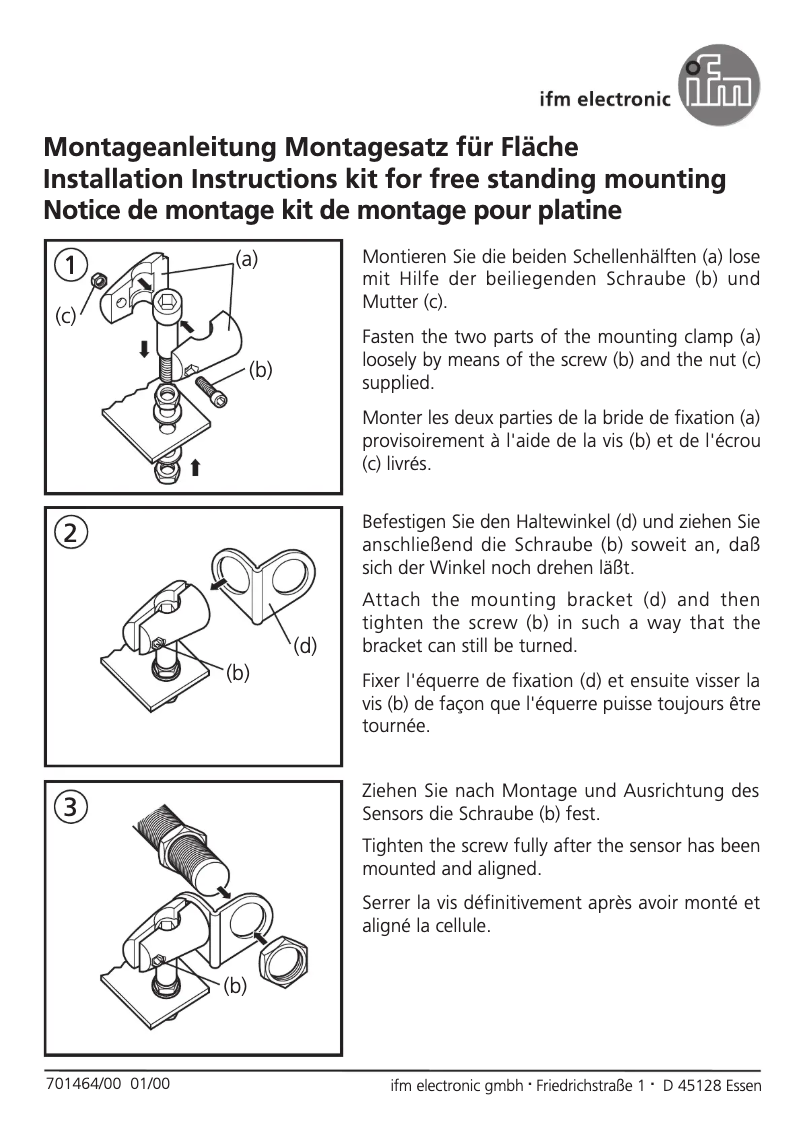 Page n°1 - Manuel utilisateur IFM E20860
