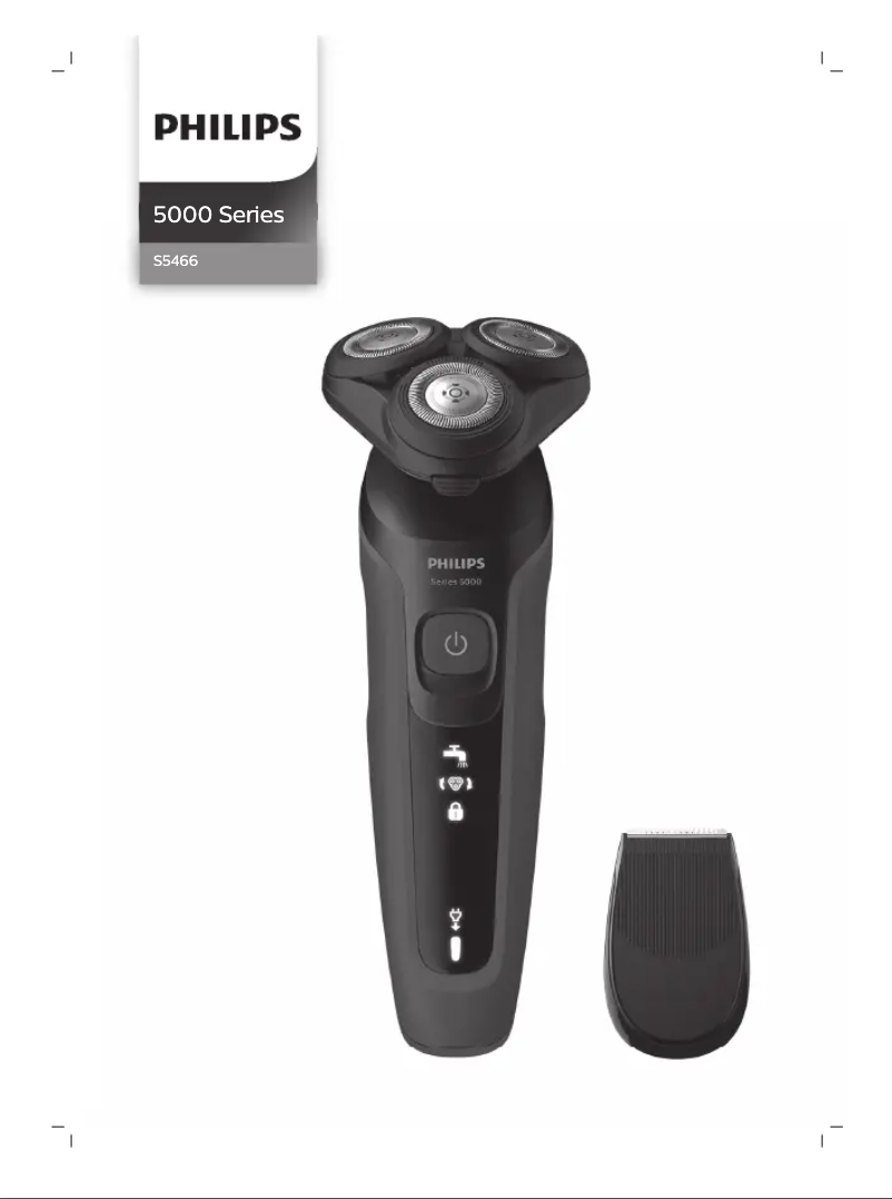 Imagen de la primera página del manual del dispositivo Series 5000 S5466