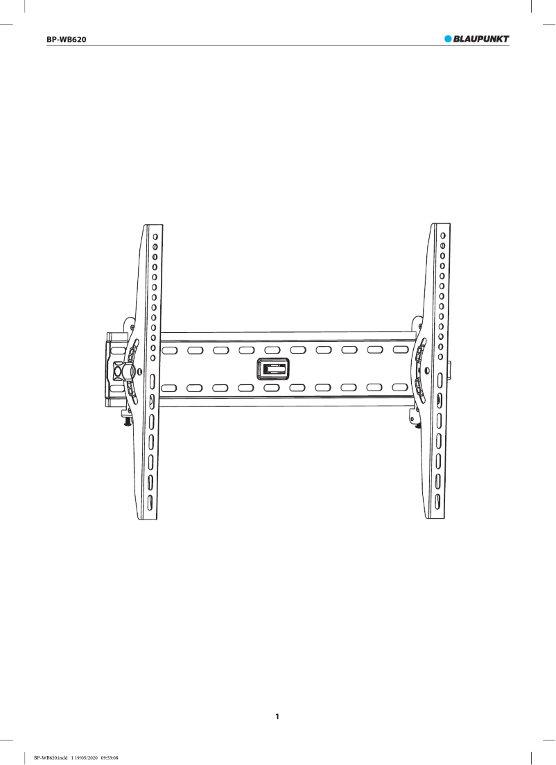 Image de la première page du manuel de l'appareil BP-WB620
