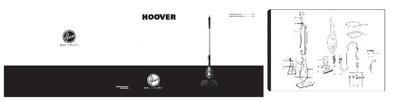 Page 1 de la notice Manuel utilisateur Hoover SteamJet Express S2IN1300A 011