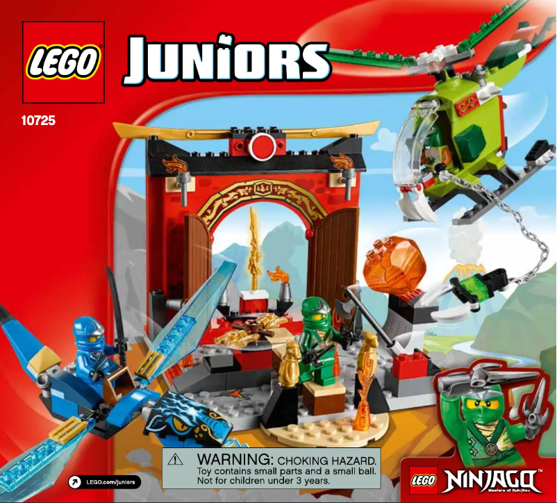 First page image of the manual for Juniors 10725