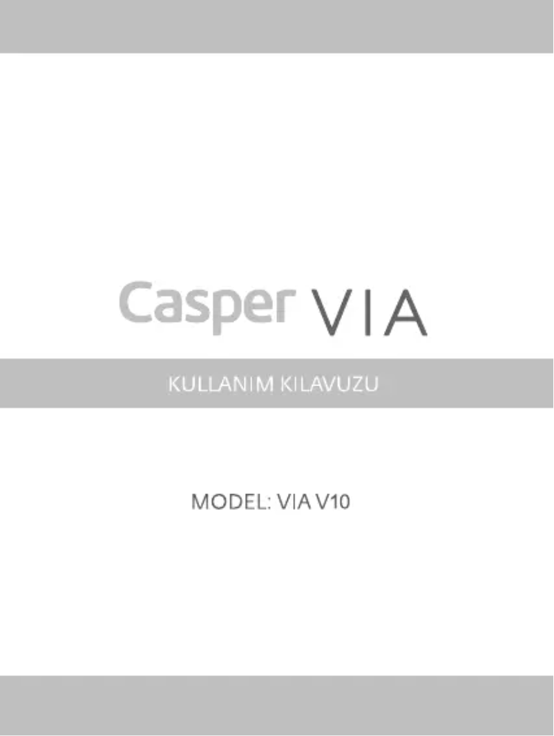 Page 1 de la notice Manuel utilisateur Casper Via V10