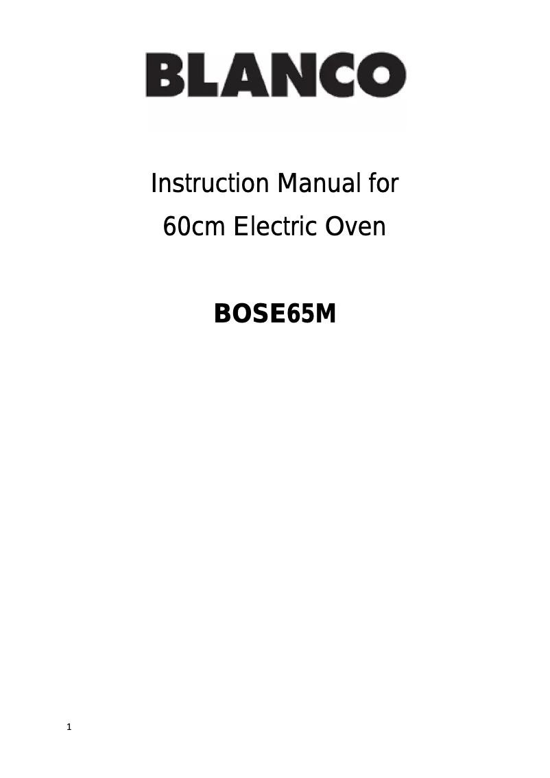 Image de la première page du manuel de l'appareil BOSE65M