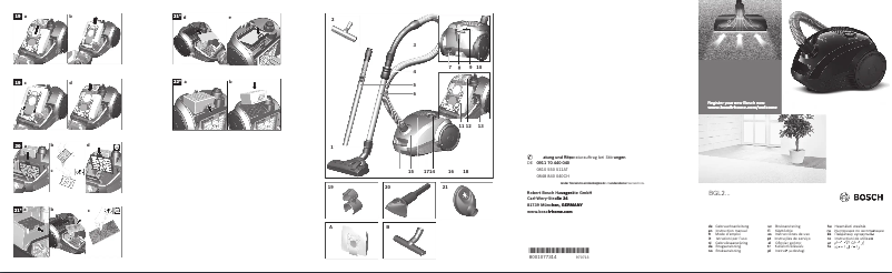 First page image of the manual for BGL2UAECO