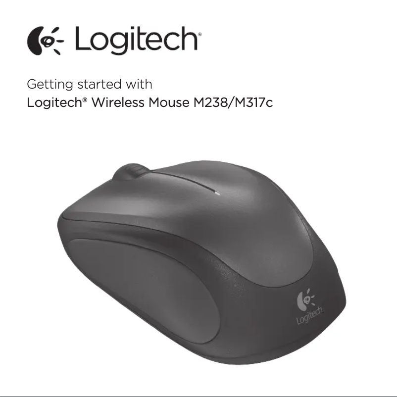 Page n°1 - Manuel utilisateur Logitech M238