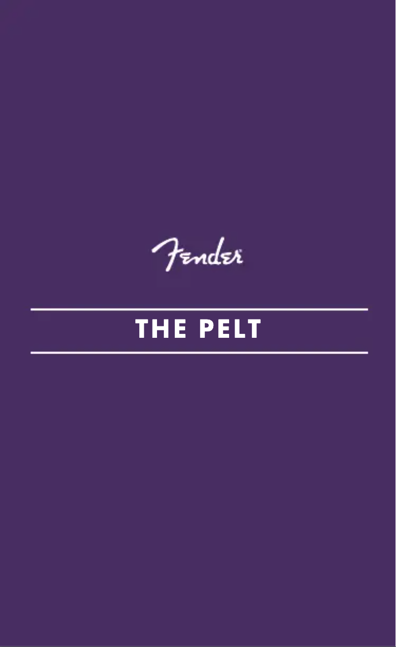 Page n°1 - Manuel utilisateur Fender The Pelt Fuzz