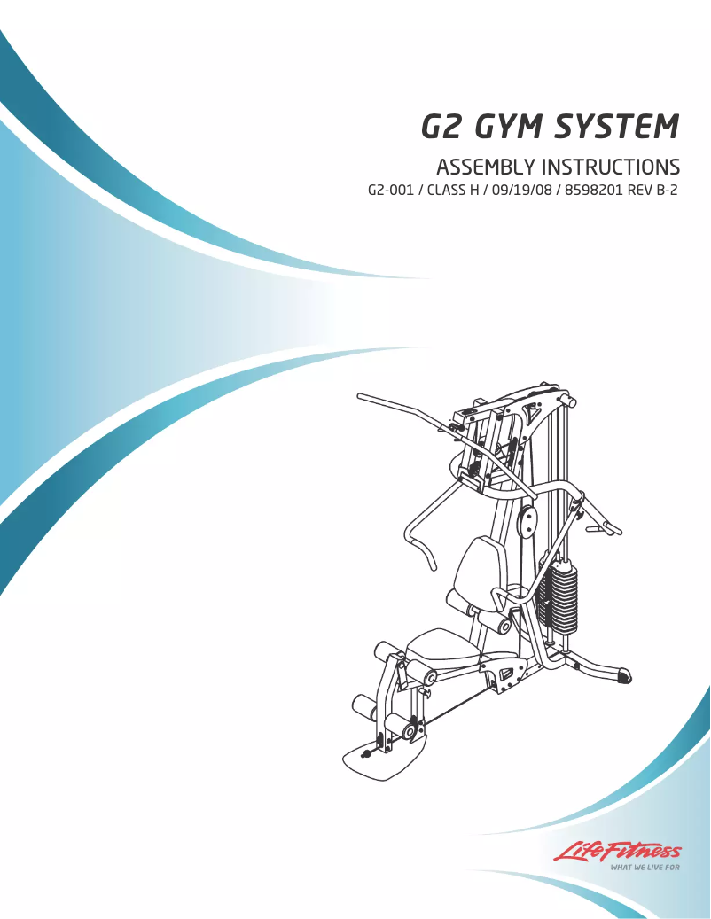 Página 1 del manual Manual de usuario Life Fitness G2