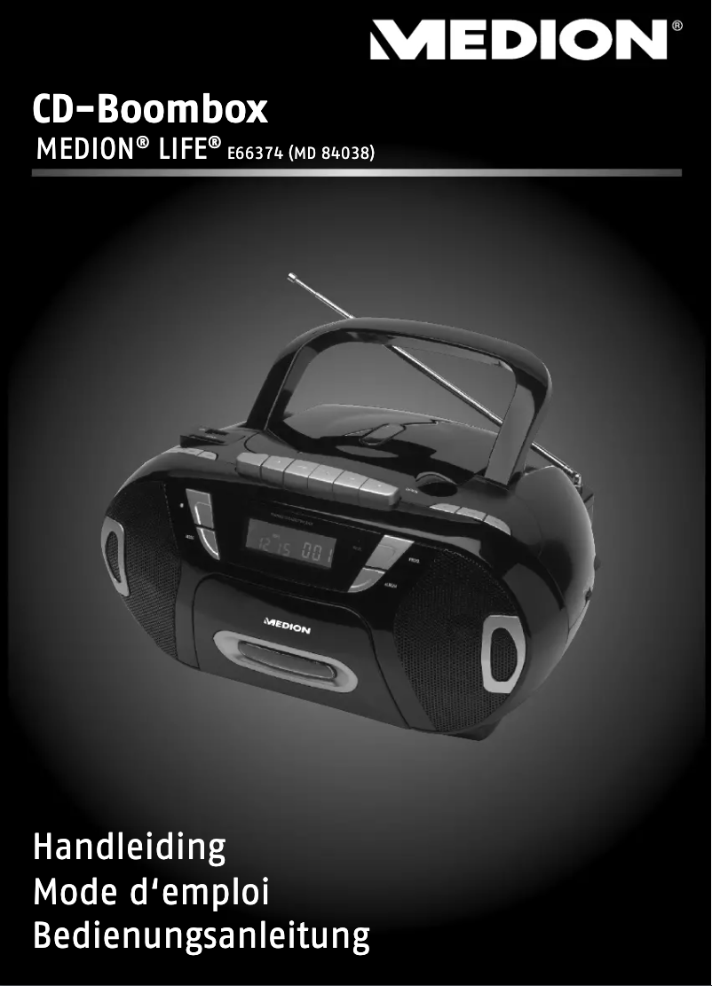 Page 1 de la notice Manuel utilisateur Medion LIFE E66374 (MD 84038)